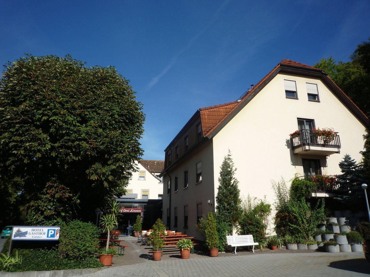 Hotel Drei Kronen Бургунштадт Экстерьер фото
